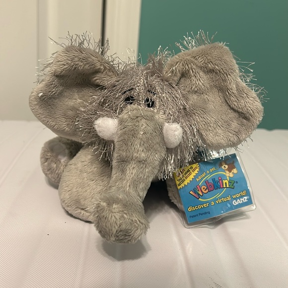 Webkinz Elephant - Includes Sealed, Unused Code - Picture 1 of 6